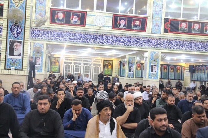 مجلس عزای ماه محرم به میزبانی آیت الله کعبی در اهواز