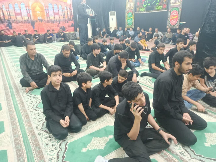 تصاویر/ مراسمات سوگواری ماه محرم در برازجان