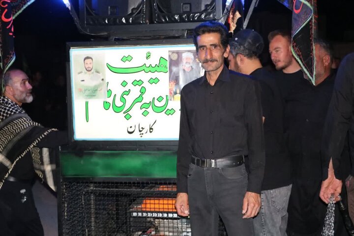 تصاویر/تجلی ارادت و سوگواری مردم شهرستان کارچان در شب ششم محرم