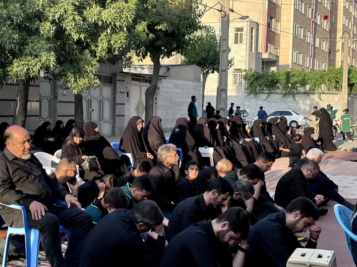 تصاویر/محفل روضه و گرامیداشت شهدای جنگ رمضان در اراک