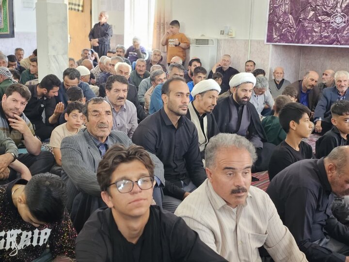 تصاویر/ مراسم عزاداری حضرت اباعبدالله الحسین (ع) در روستای گیلکلو، بخش سریش‌آباد