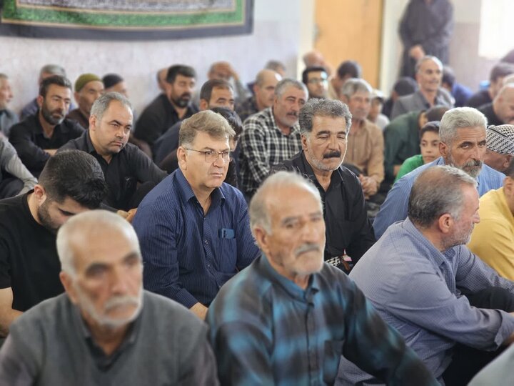 تصاویر/ مراسم عزاداری حضرت اباعبدالله الحسین (ع) در روستای گیلکلو، بخش سریش‌آباد