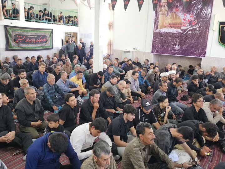 تصاویر/ مراسم عزاداری حضرت اباعبدالله الحسین (ع) در روستای گیلکلو، بخش سریش‌آباد