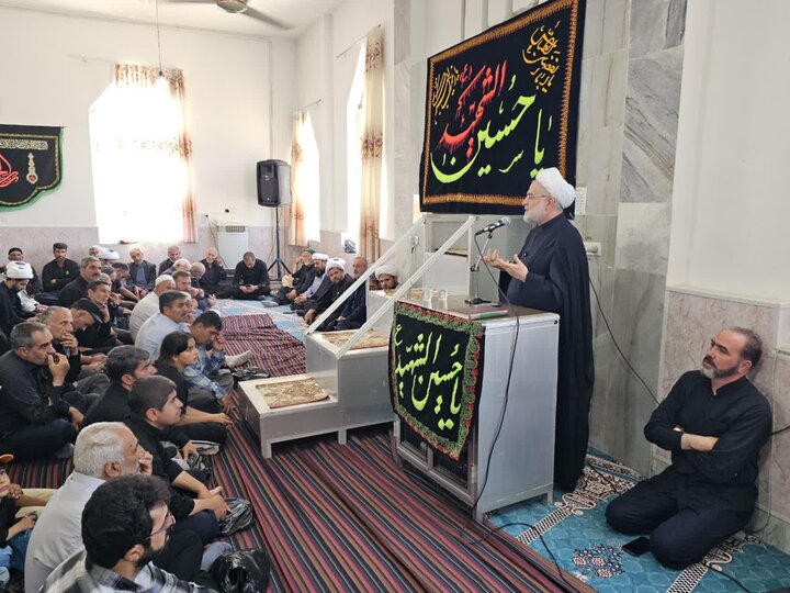 تصاویر/ مراسم عزاداری حضرت اباعبدالله الحسین (ع) در روستای گیلکلو، بخش سریش‌آباد