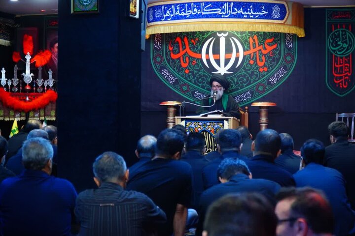 تصاویر/ عزاداری محرم در دارالبکاء حضرت فاطمه‌الزهرا (س)