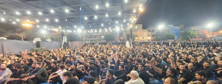 تصاویر/ فضای آکنده از شور و معنویت در اجتماع باشکوه مؤمنان؛ انچولی، کراچی، پاکستان