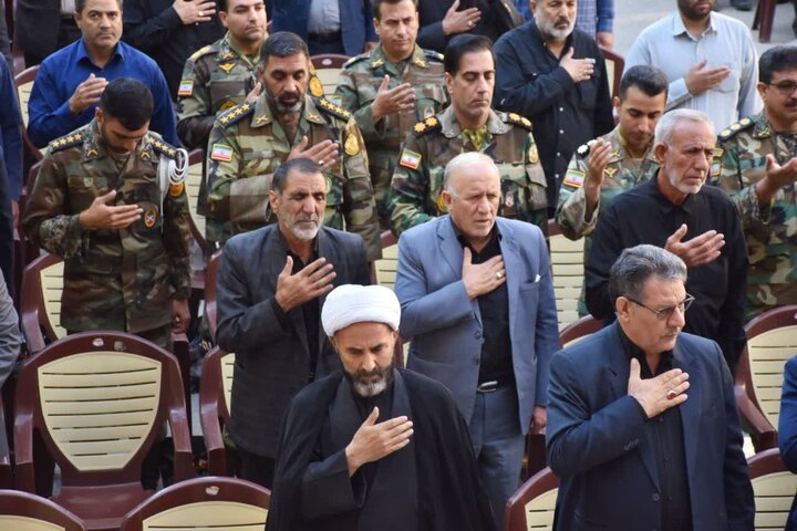 تصاویر/مراسم عزاداری سید و سالار شهیدان در استانداری لرستان