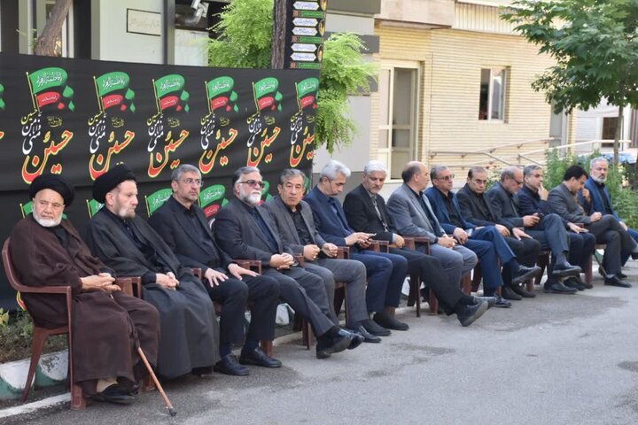 تصاویر/مراسم عزاداری سید و سالار شهیدان در استانداری لرستان