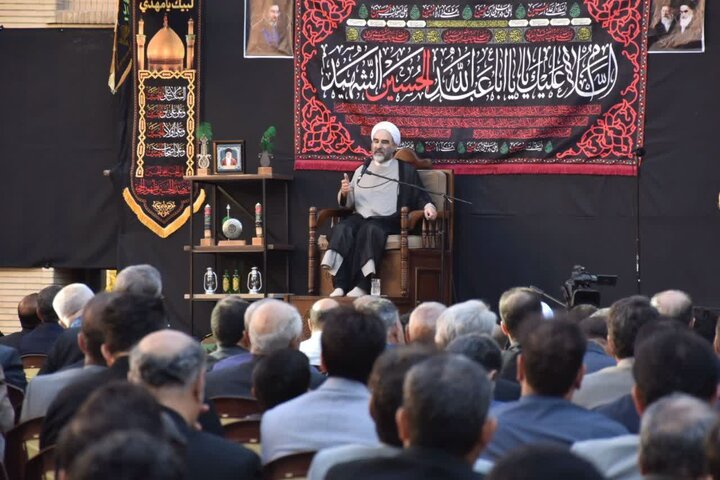 تصاویر/مراسم عزاداری سید و سالار شهیدان در استانداری لرستان