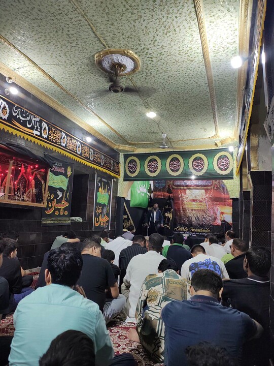 تصاویر/ شکوه مجالس عزاداری دههٔ اول محرم در فضایی سرشار از عشق و ارادت به اهل‌بیت(ع) مظفرنگر هند
