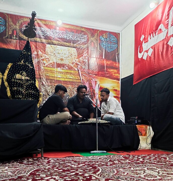 تصاویر/ شکوه مجالس عزاداری دههٔ اول محرم در فضایی سرشار از عشق و ارادت به اهل‌بیت(ع) مظفرنگر هند