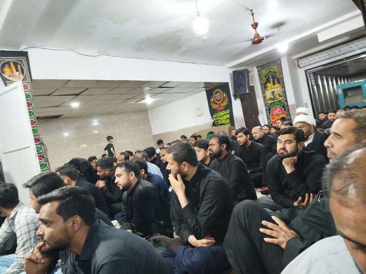 تصاویر/ برگزاری مراسم دههٔ محرم به همت مجمع علمای و طلاب هند در قم مقدس