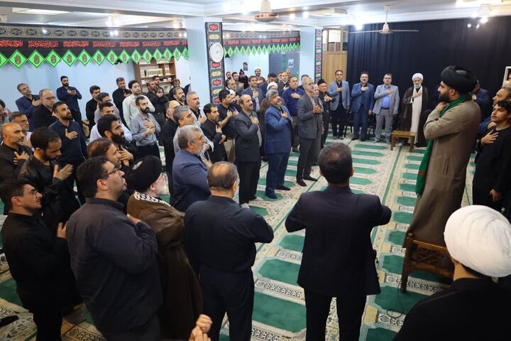 تصاویر/ پنجمین روز عزاداری ماه محرم در دفتر نماینده ولی فقیه در استان