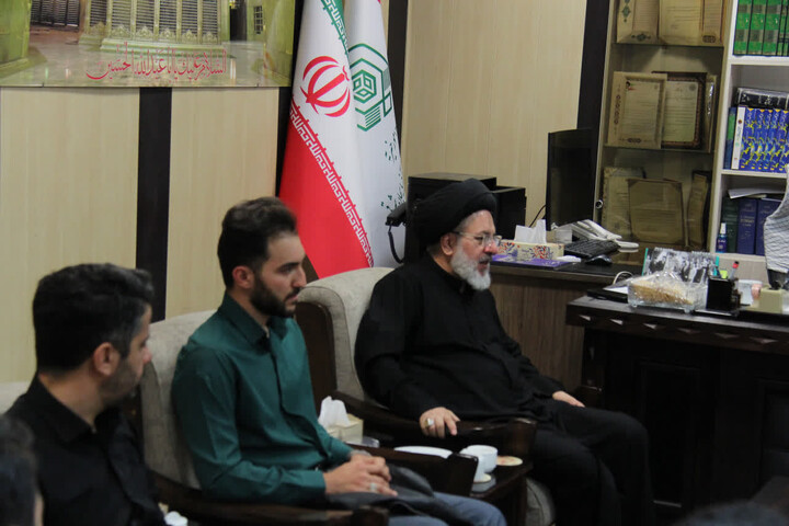 تصاویر / دیدار حجت الاسلام والمسلمین حسین ردایی با مدیر کل اوقاف و امور خیریه استان آذربایجان شرقی
