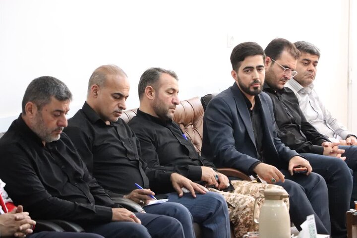 تصاویر/جلسه هماهنگی برگزاری مراسمات تاسوعا و عاشورا در مهران