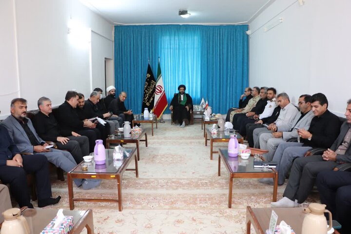 تصاویر/جلسه هماهنگی برگزاری مراسمات تاسوعا و عاشورا در مهران