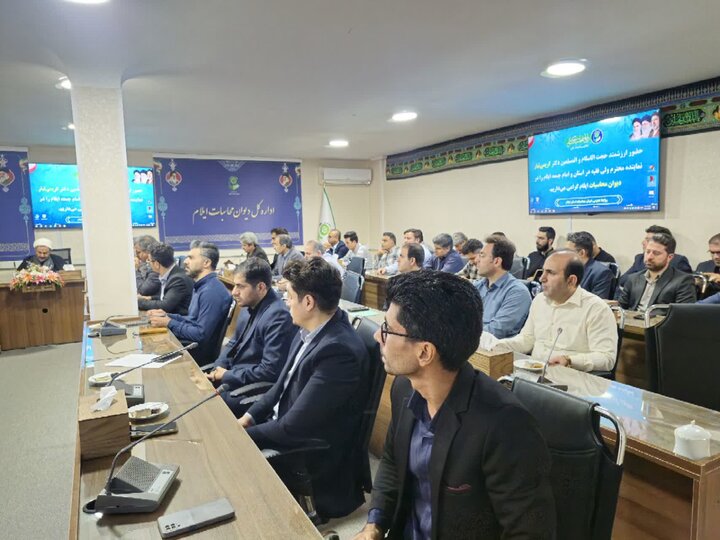 تصاویر/حضور امام جمعه ایلام در دیوان محاسبات