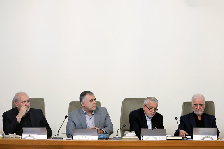 جلسه هیئت دولت با حضور رئیس جمهور