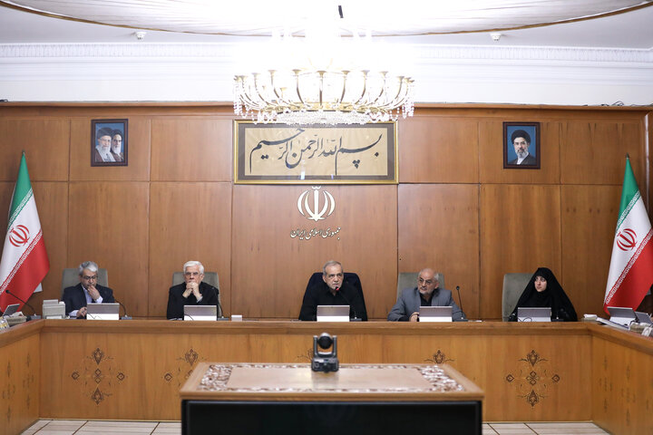 جلسه هیئت دولت با حضور رئیس جمهور