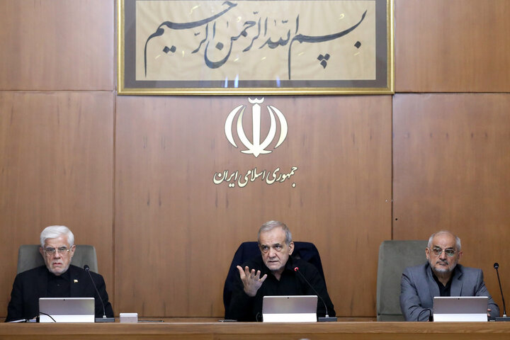 جلسه هیئت دولت با حضور رئیس جمهور