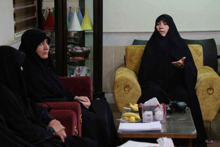 گزارش تصویری/بازدید رئیس و اعضای فراکسیون زنان مجلس شورای اسلامی از دفتر تبلیغات اسلامی حوزه علمیه قم