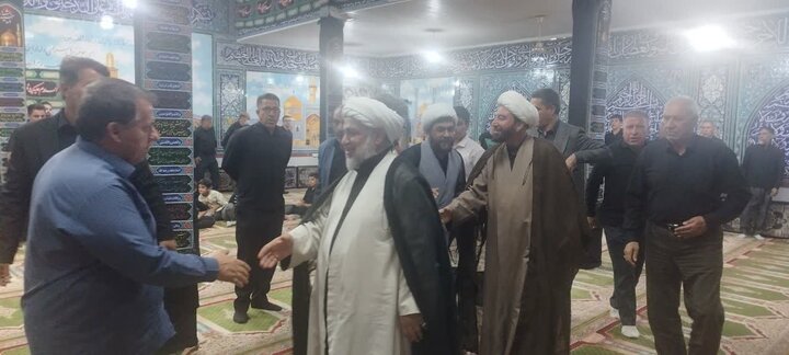 تصاویر/ برگزاری مراسم عزاداری در بخش میمه