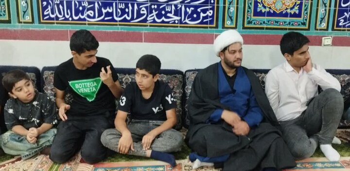 تصاویر/ برگزاری مراسم عزاداری در بخش میمه