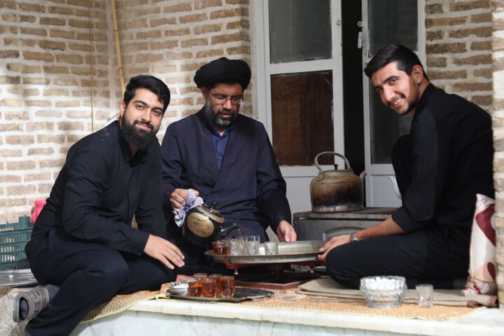 تصاویر/ ششمین روز مجلس عزاداری محرم حوزه علمیه استان یزد برگزار شد