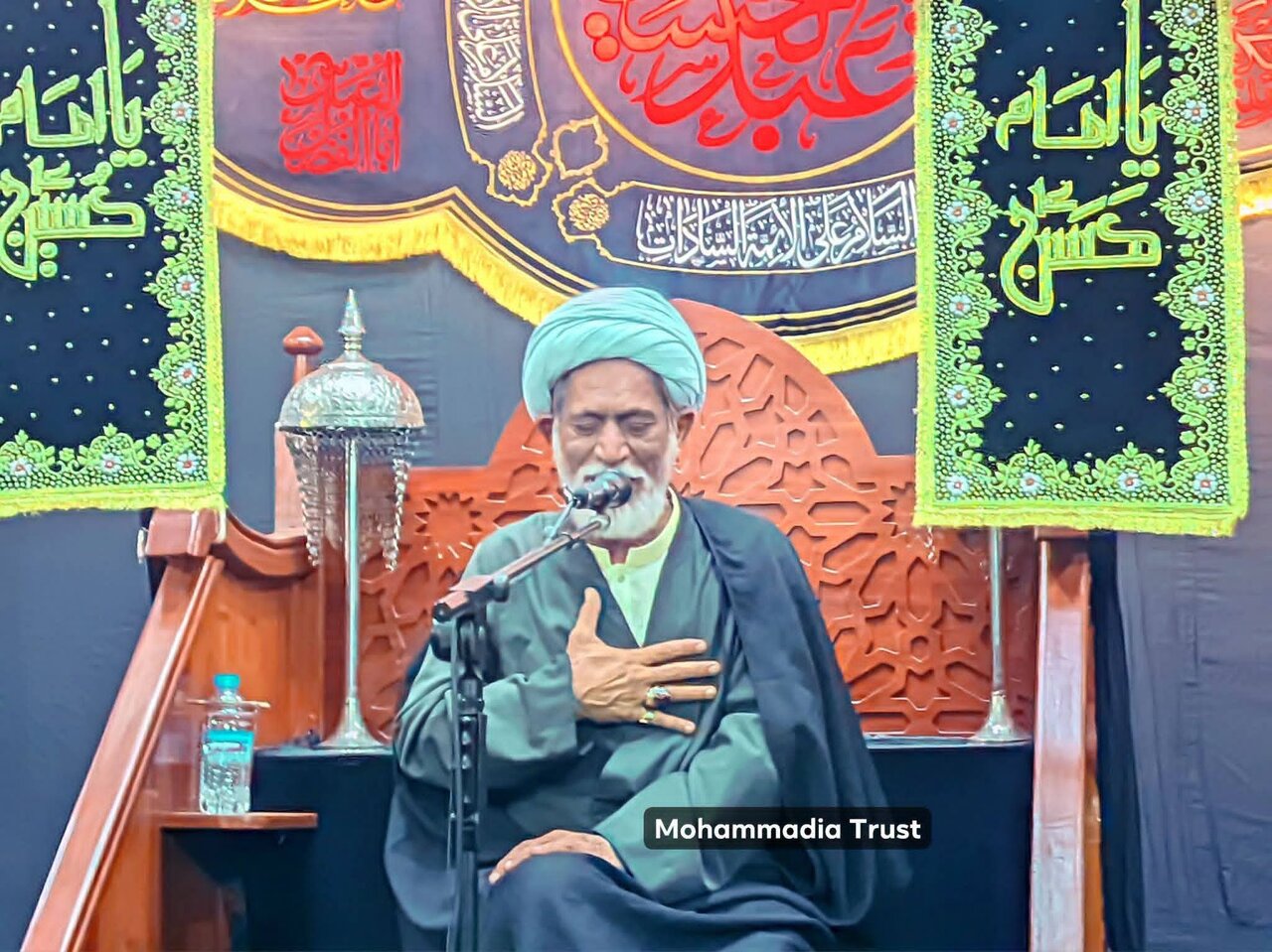 মিরপুরের কারবালা মারকাজি ইমামবাড়ায় চতুর্থ  মহররমের মজলিস অনুষ্ঠিত | ছবি