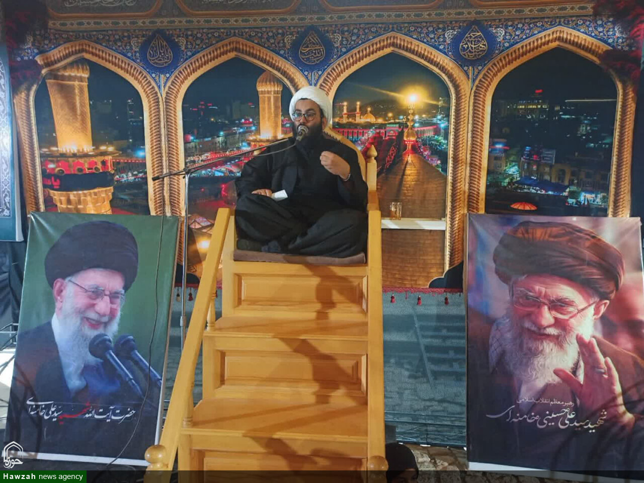 تصاویر/ مراسمات سوگواری ماه محرم در برازجان