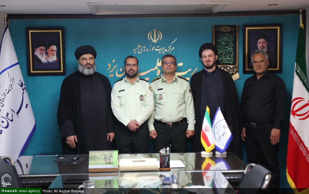 نشست مشترک مدیریت حوزه علمیه یزد و نظام وظیفه برگزار شد + تصاویر
