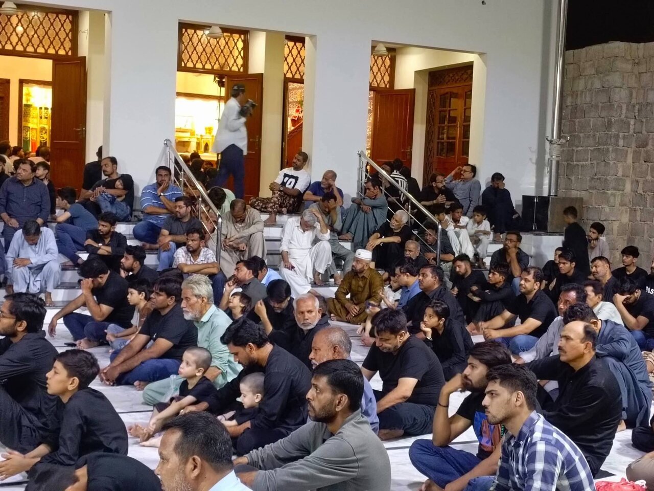 مسجد و امام بارگاہ مصطفوی کراچی میں عشرۂ محرم کی چوتھی مجلسِ عزاء: علامہ سید حسن ظفر نقوی کا واقعہ کربلا کے مختلف پہلوؤں پر روشنی