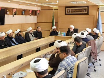تصاویر/ بازدید نماینده ولی‌فقیه در استان از اداره‌کل تبلیغات اسلامی کردستان