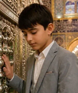 محمدحسین در ایام محرم امام حسینی شد