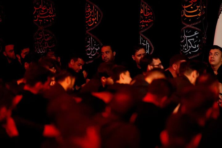 تصاویر/ تصاویر سوگواری شب هفتم محرم هیئت «یارالی حسین» ارومیه