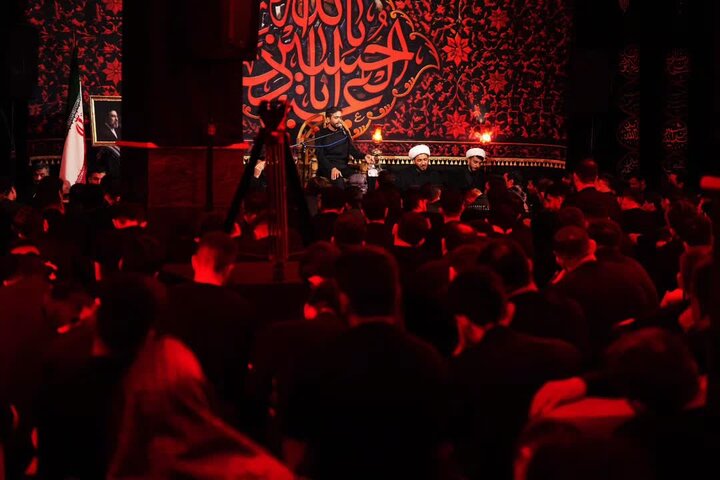 تصاویر/ تصاویر سوگواری شب هفتم محرم هیئت «یارالی حسین» ارومیه