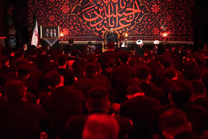 تصاویر/ تصاویر سوگواری شب هفتم محرم هیئت «یارالی حسین» ارومیه