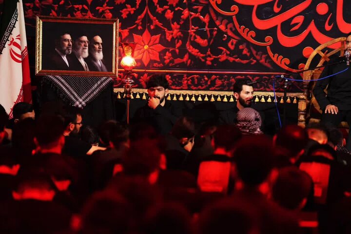 تصاویر/ تصاویر سوگواری شب هفتم محرم هیئت «یارالی حسین» ارومیه