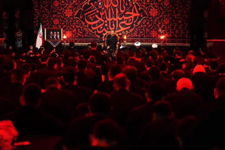 تصاویر/ تصاویر سوگواری شب هفتم محرم هیئت «یارالی حسین» ارومیه