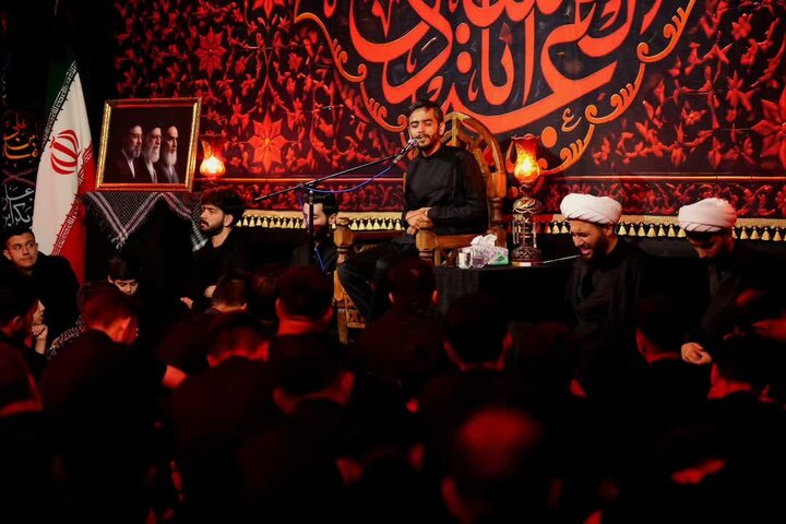 تصاویر/ تصاویر سوگواری شب هفتم محرم هیئت «یارالی حسین» ارومیه