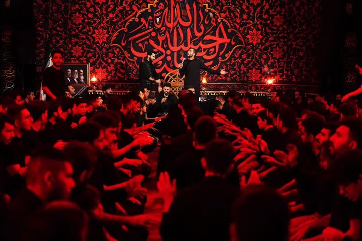 تصاویر/ تصاویر سوگواری شب هفتم محرم هیئت «یارالی حسین» ارومیه
