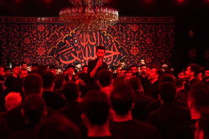 تصاویر/ تصاویر سوگواری شب هفتم محرم هیئت «یارالی حسین» ارومیه