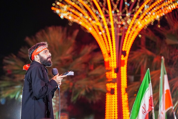 تصاویر/ مراسم عزاداری شب هفتم محرم هیأت بیت‌النبی (ص) و اجتماع مردم شریف نیروگاه