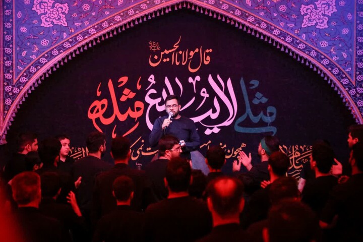 تصاویر/ شب هفتم محرم هیئت رزمندگان اسلام یزد