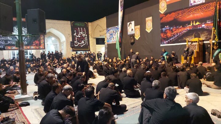 تصاویر| عزاداری هیئت صاحب‌ الزمانی(عج) طبس گلشن