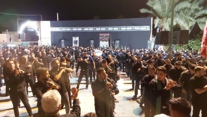 تصاویر| عزاداری هیئت صاحب‌ الزمانی(عج) طبس گلشن