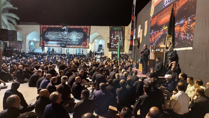 تصاویر| عزاداری هیئت صاحب‌ الزمانی(عج) طبس گلشن
