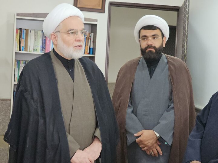 تصاویر/بازدید نماینده ولی‌فقیه در استان از اداره‌کل تبلیغات اسلامی کردستان