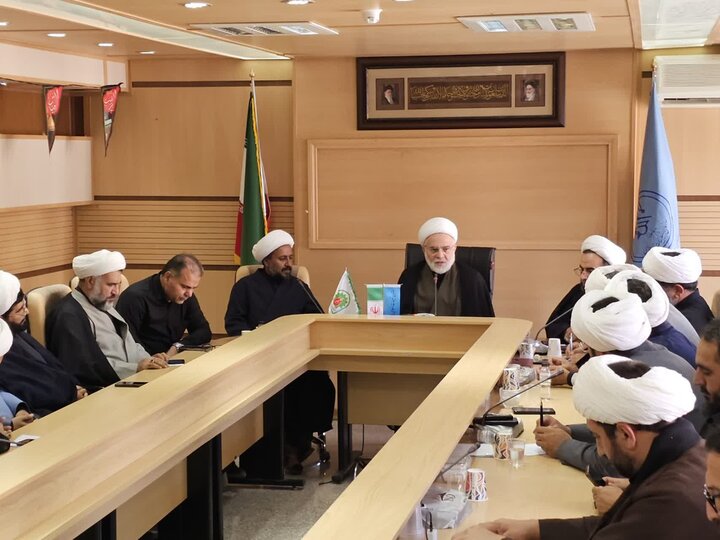 تصاویر/بازدید نماینده ولی‌فقیه در استان از اداره‌کل تبلیغات اسلامی کردستان