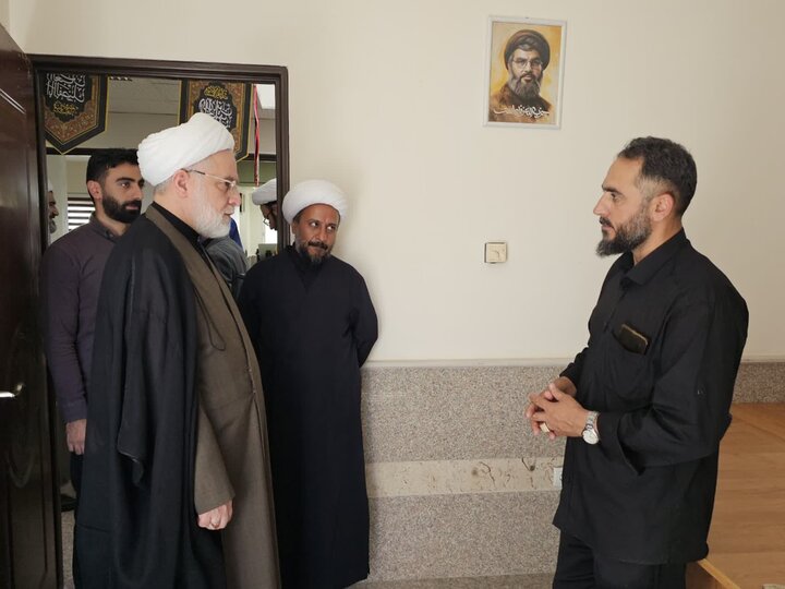تصاویر/بازدید نماینده ولی‌فقیه در استان از اداره‌کل تبلیغات اسلامی کردستان